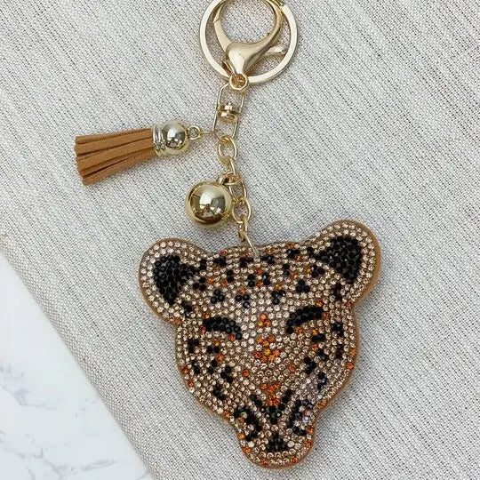 PREORDER: Glitzy Tiger Key Chain