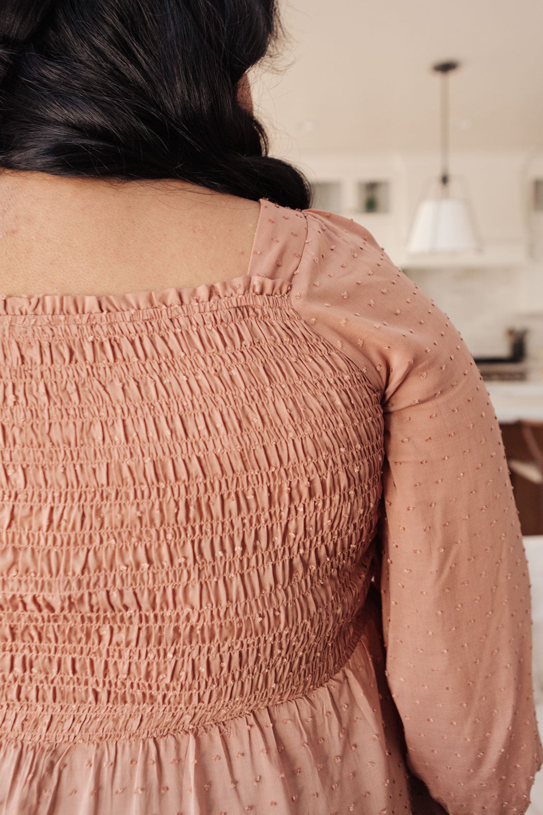 Always Lovely Top In Mauve