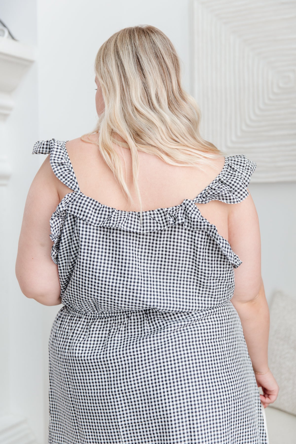 Day Date Gingham Dress