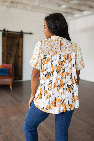 Daydreamer Mixed Floral Top