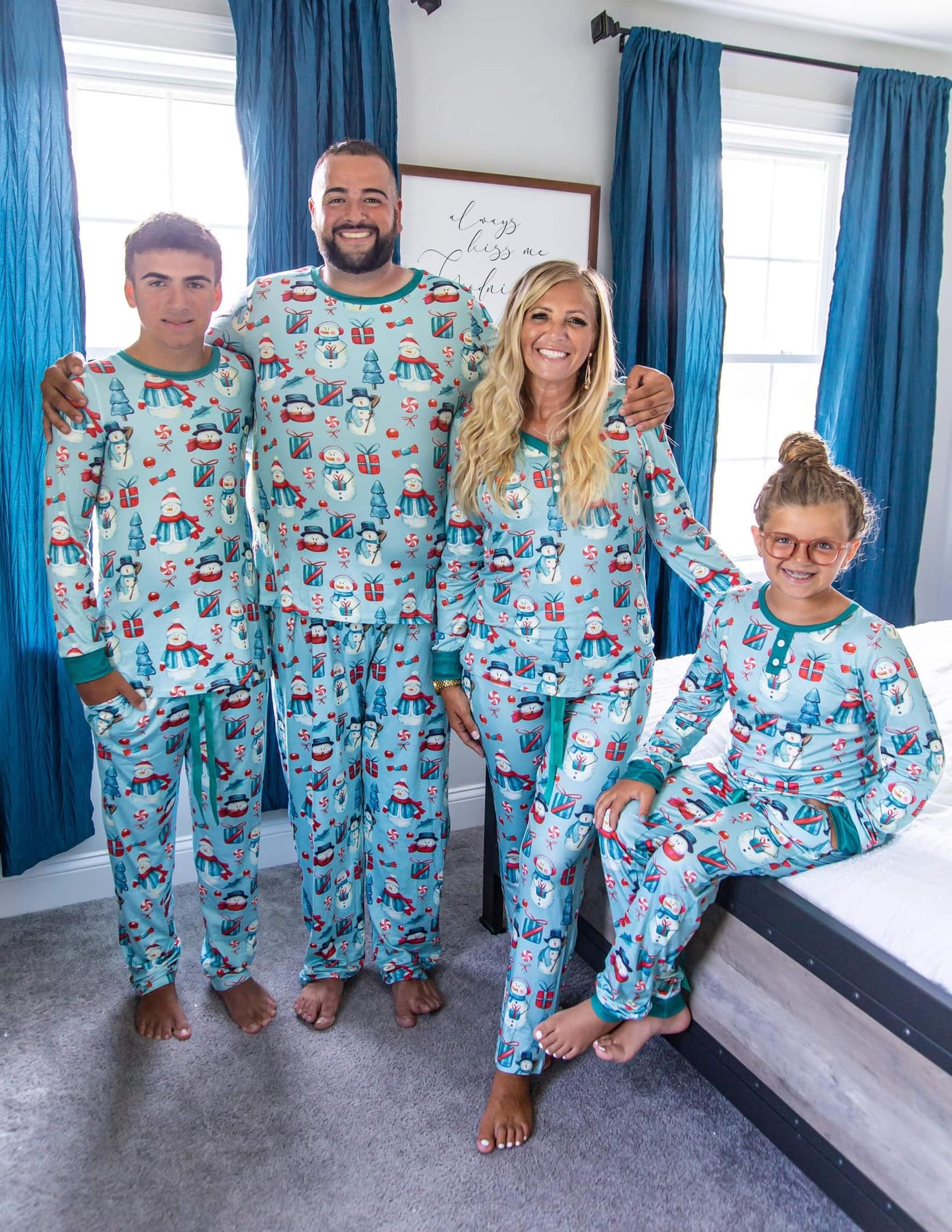 PREORDER: Matching Christmas Pajama Snowman