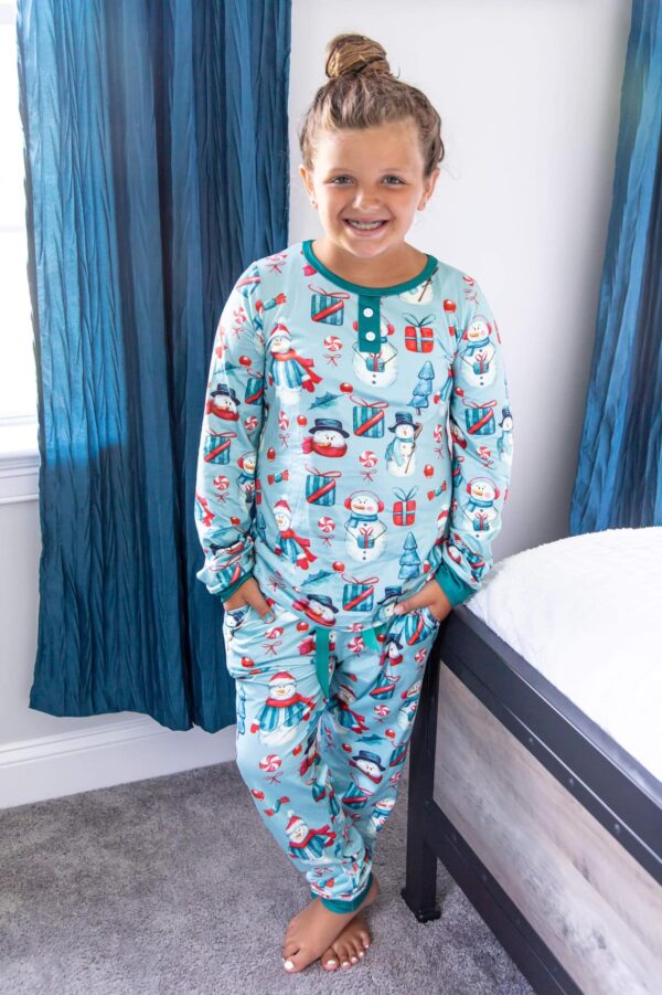 PREORDER: Matching Christmas Pajama Snowman