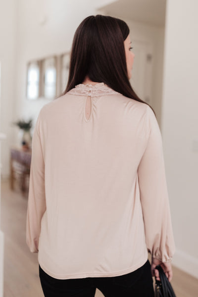 Picture This Top In Blush