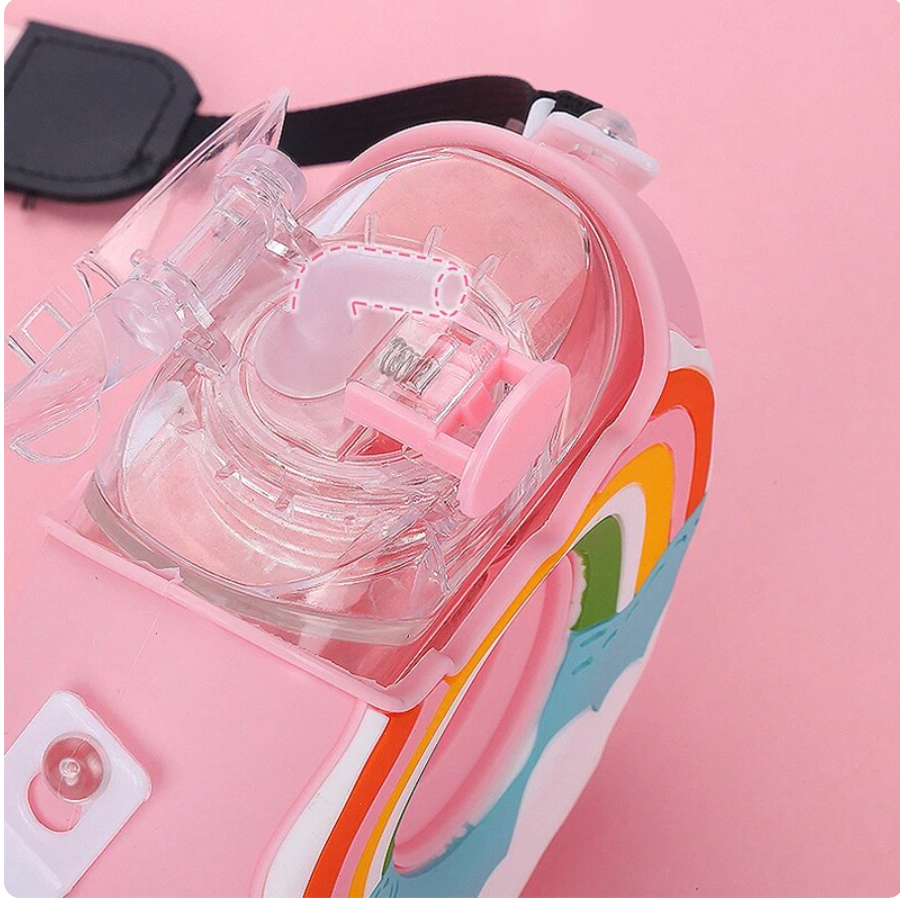 PREORDER: Portable Rainbow Donut Water Bottle