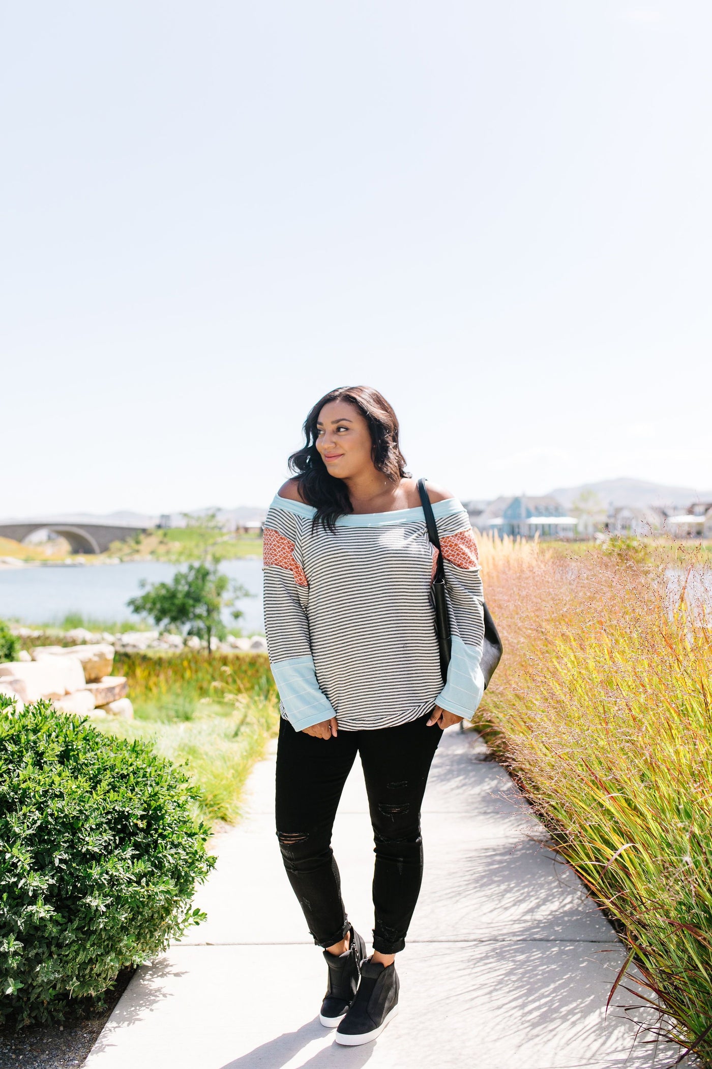 Trendsetter Striped Top