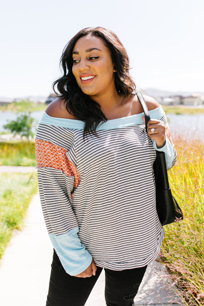 Trendsetter Striped Top