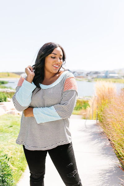 Trendsetter Striped Top