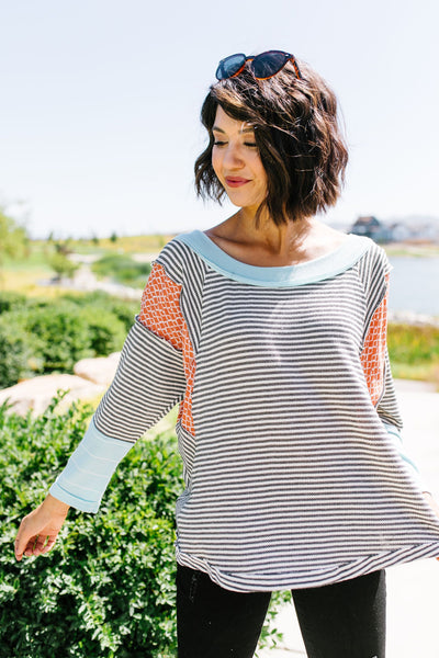 Trendsetter Striped Top