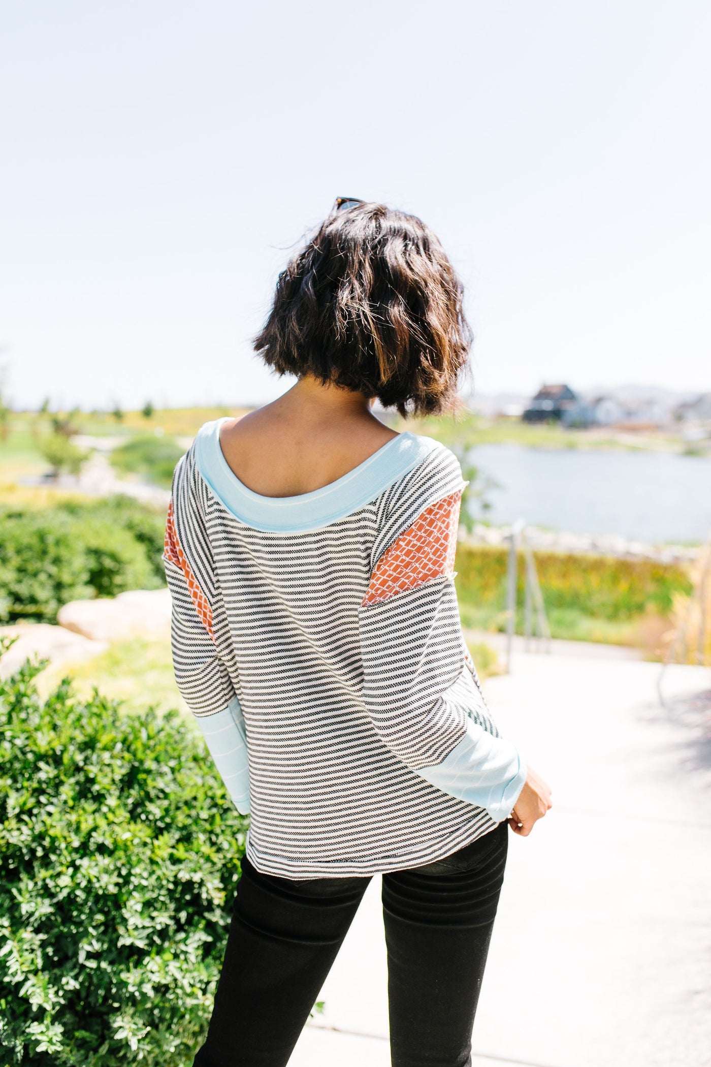 Trendsetter Striped Top