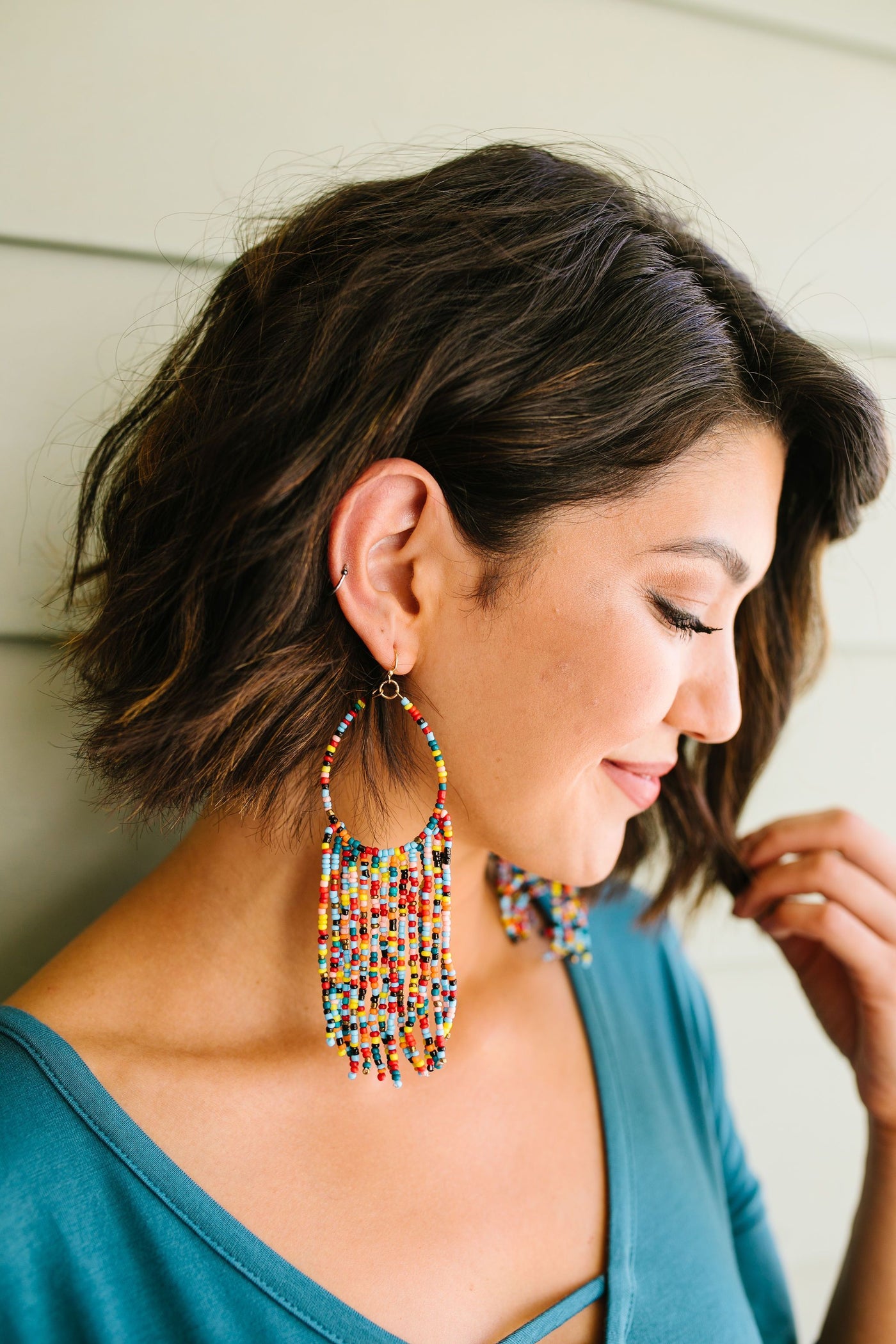 Confetti Beaded Earrings