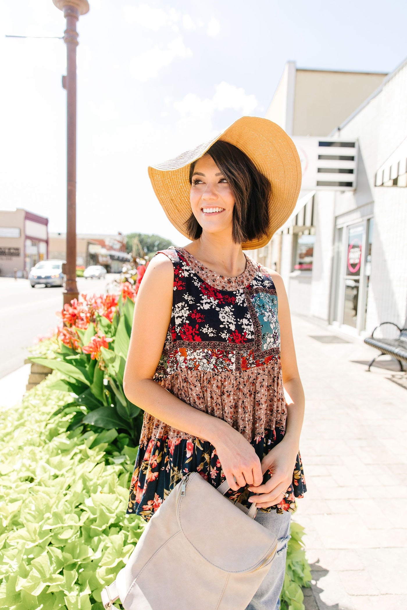 Fall Floral Fantasy Tank