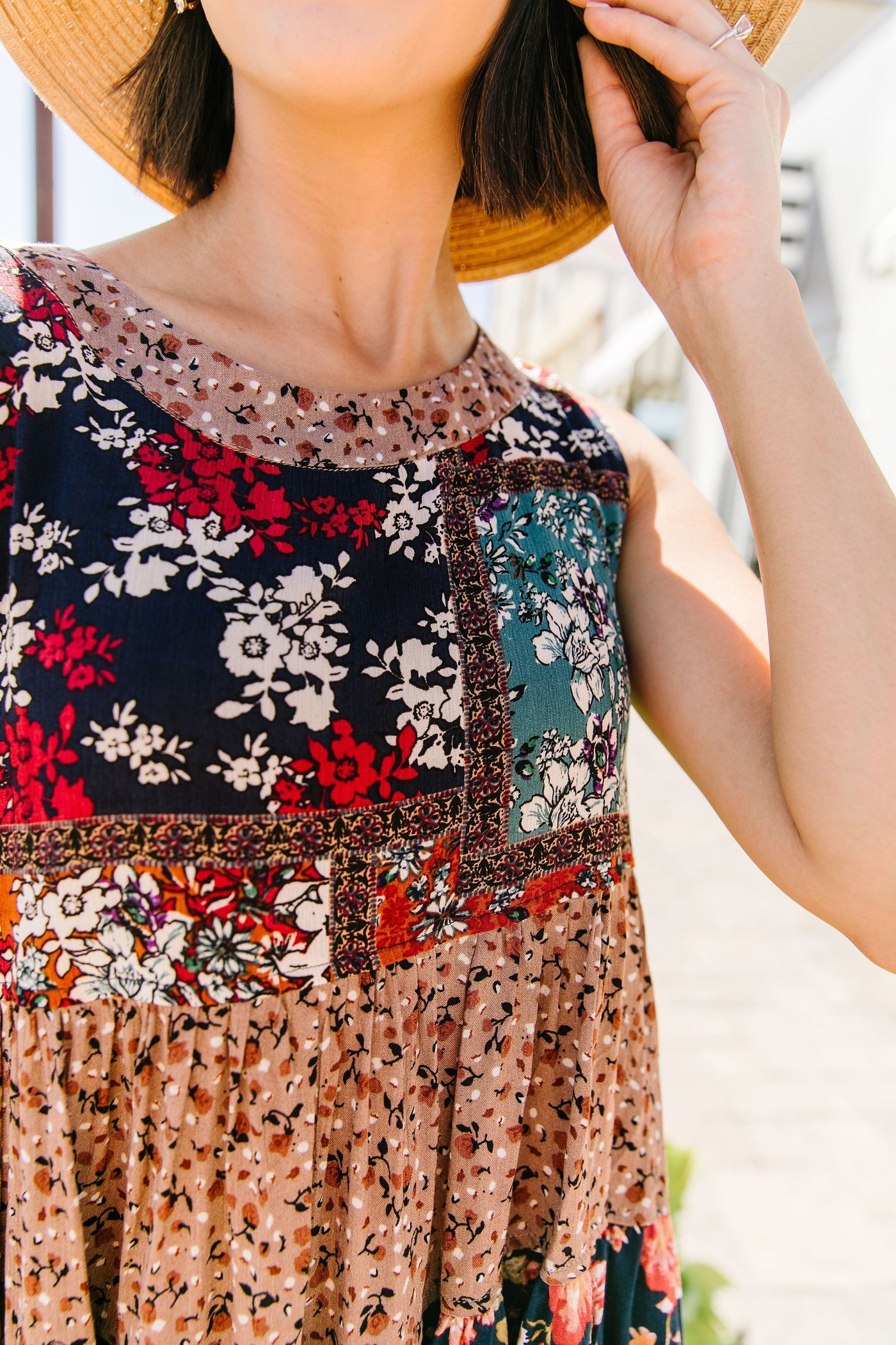 Fall Floral Fantasy Tank