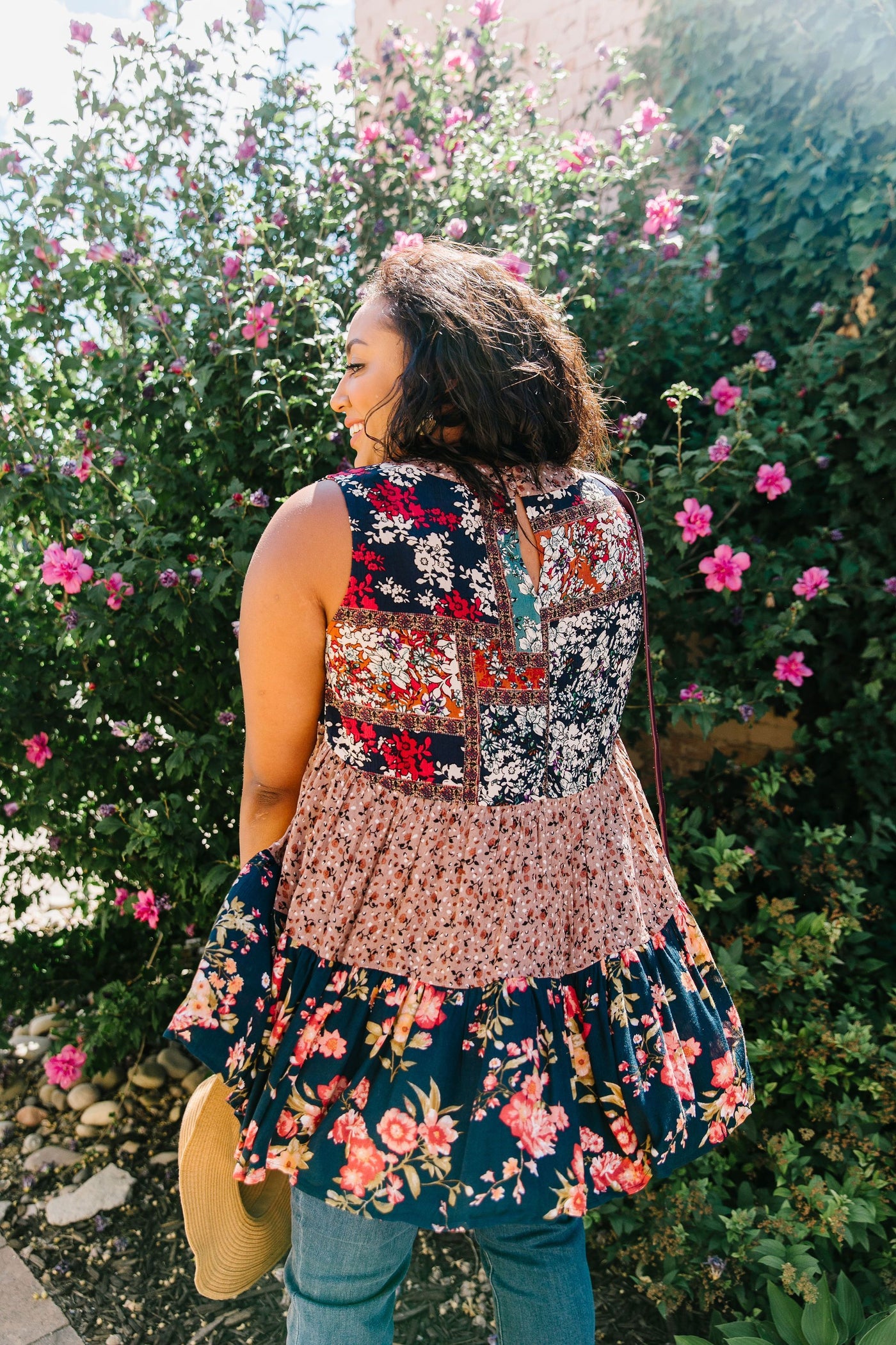 Fall Floral Fantasy Tank