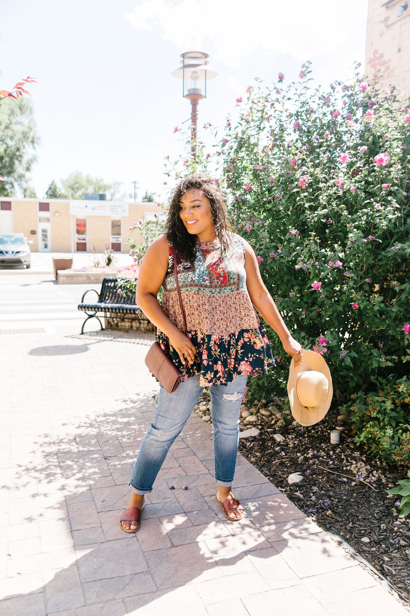 Fall Floral Fantasy Tank