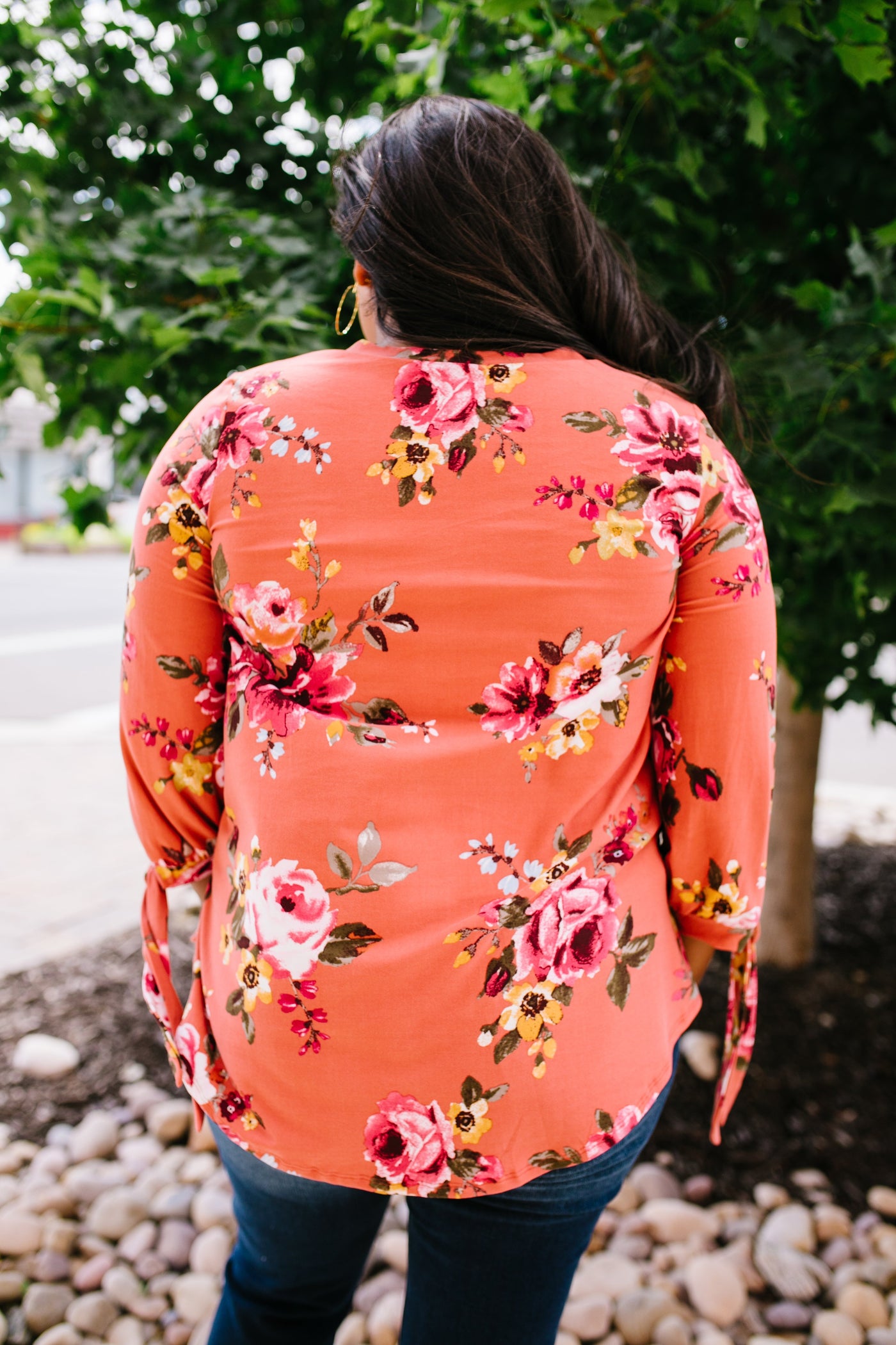 Ginger Fall Floral Blouse