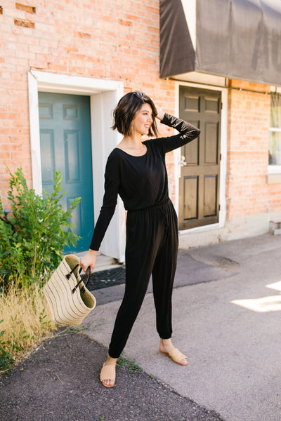 Josie Black Jumpsuit