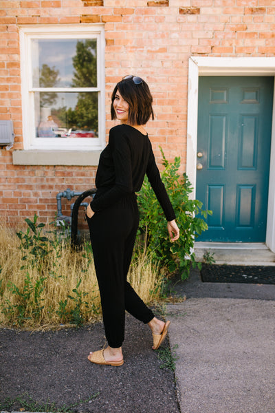 Josie Black Jumpsuit