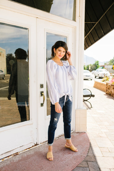 Renaissance Striped Blouse