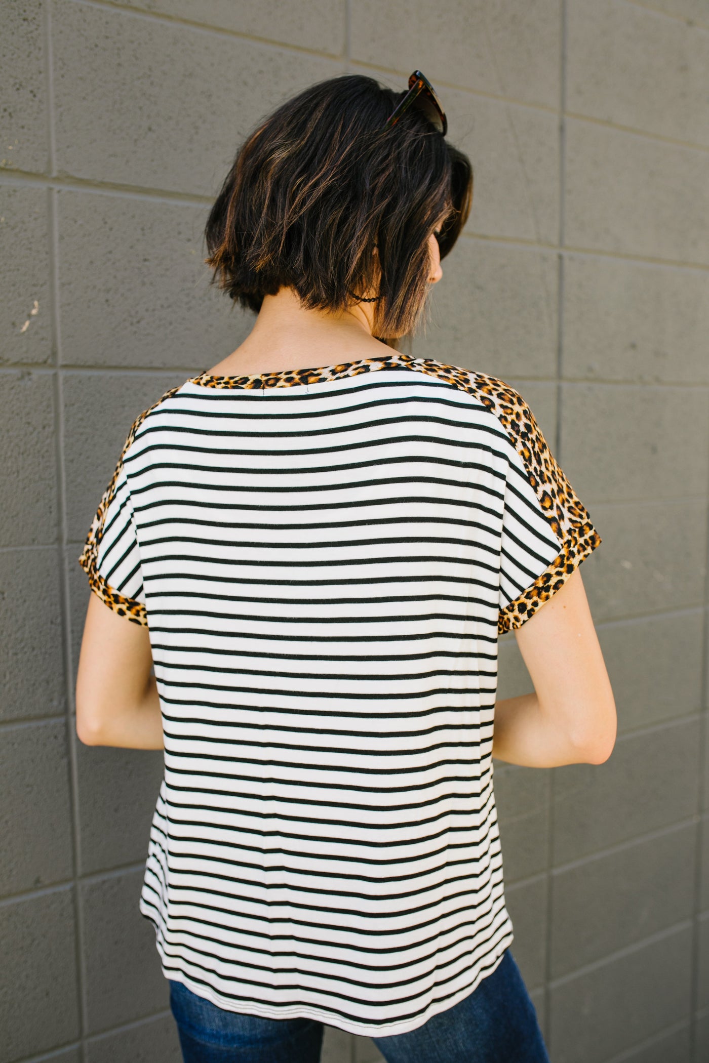 Stripes + Spots Tee