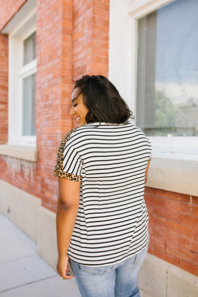 Stripes + Spots Tee