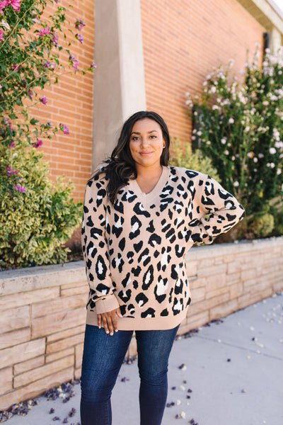 The Cat's Meow Leopard Sweater