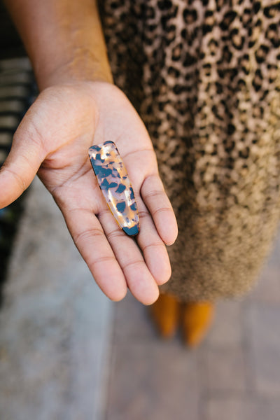 Tortoise Shell Hair Clips